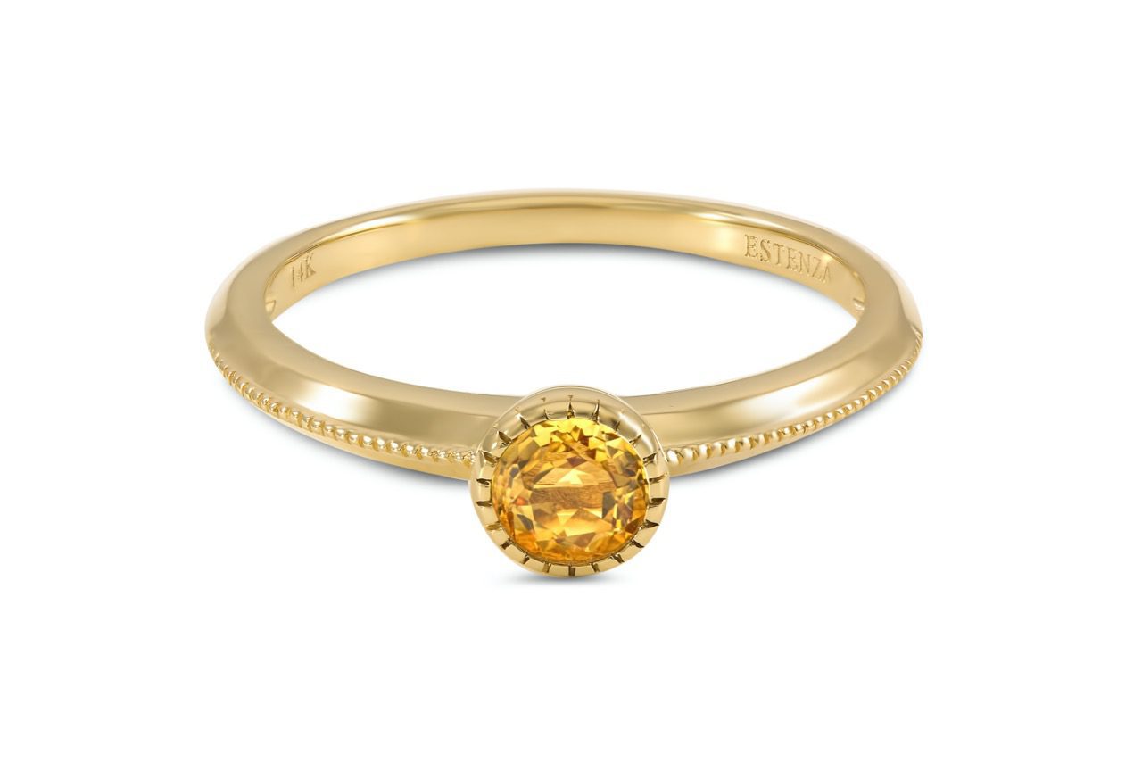 14K Gold Stackable Diamond Band 0.35carat