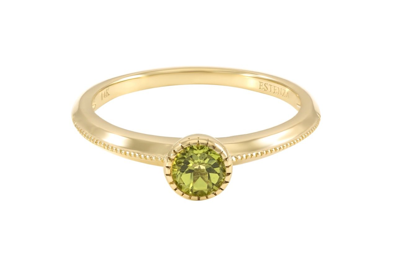 14K Gold Stackable Diamond Band 0.45carat